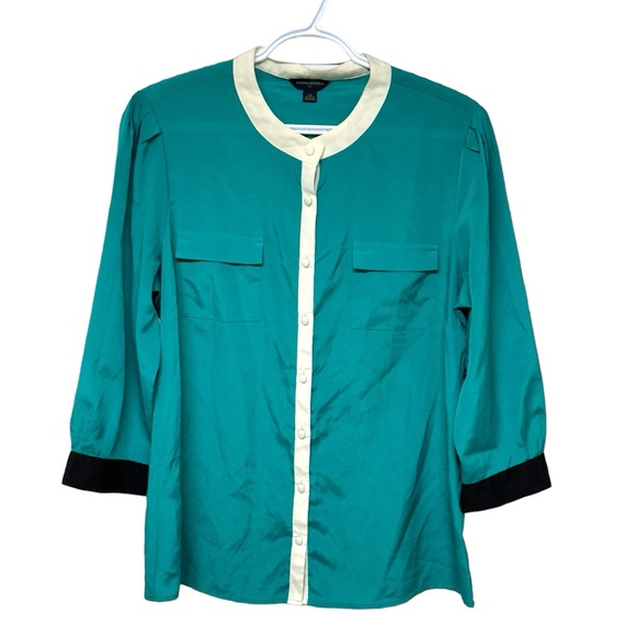 482 - BANANA REPUBLIC Blouse - Retro Look - Picture 5 of 14